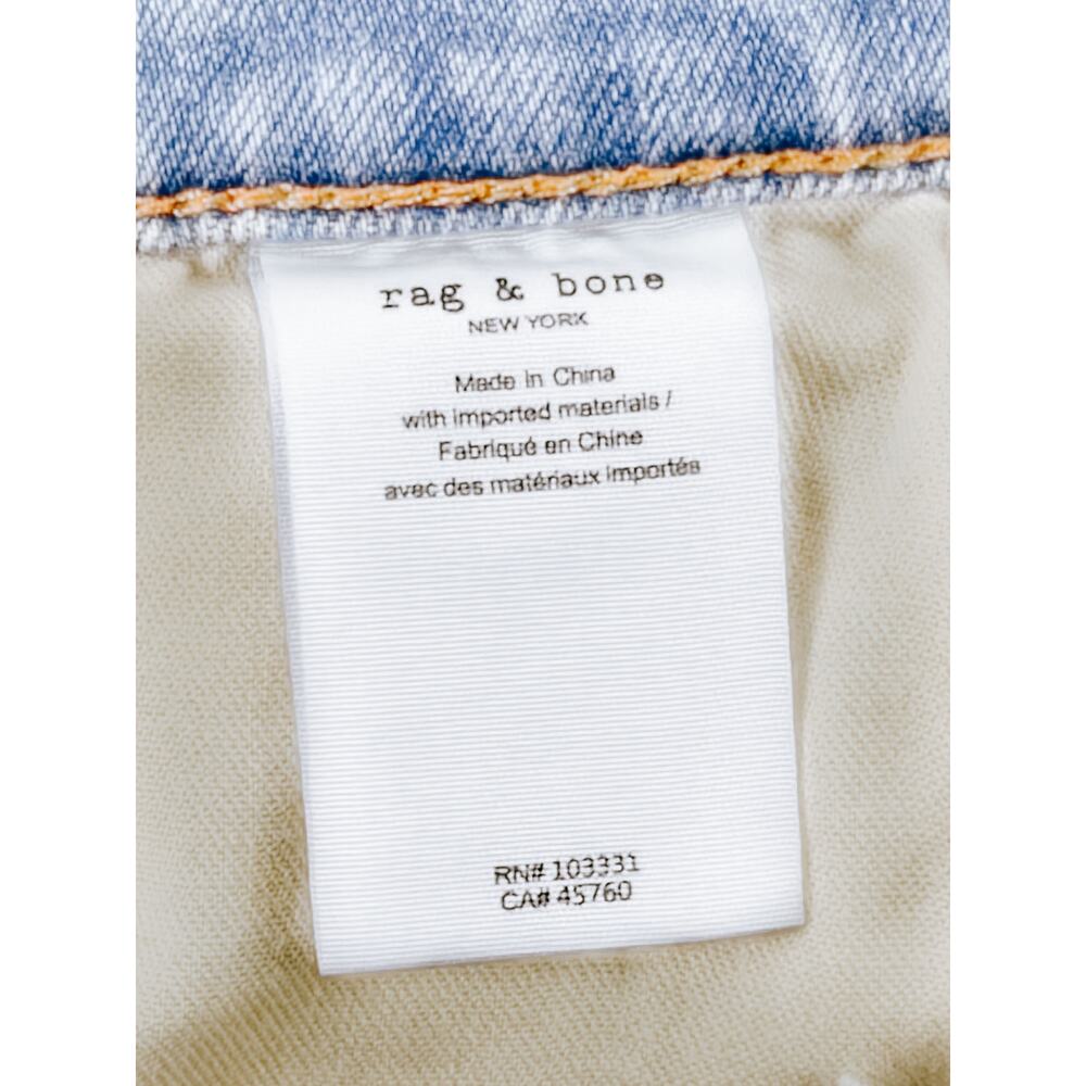 Rag & Bone Casey High Rise Ankle Flare Crop Jeans 29 Lucy Indigo WDD23S2917FFLU - Picture 9 of 11